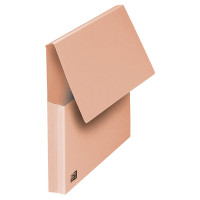 Pochette rabats soufflet vip dos 3cm rose