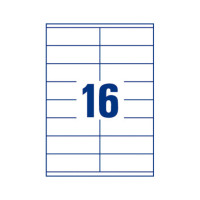 Boite de 1600 etiquettes 105x35