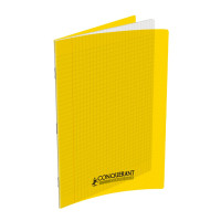 Cahier polypro 17x22 cm 32p grand carreaux 