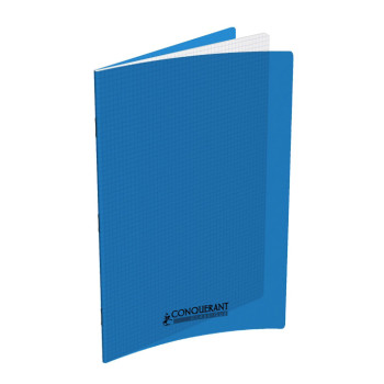 Cahier polypro 24x32 cm 48p grands carreaux