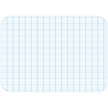 Ardoise blanche 18x25 1 face unie/1lignee