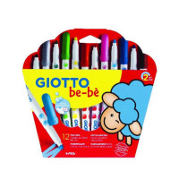 Etui de 12 feutres larges maxi giotto bebe