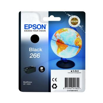 Cartouche Epson 266 Globe noire 5.8ml