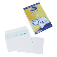 Boite de 50 enveloppes visite - blanc - 110g/m2 - 90x140mm