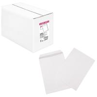 Boite de 250 pochettes kraft blanc 22x32 cm