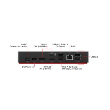 Station d'acceuil Lenovo ThinkPad Universal USB-C Dock 