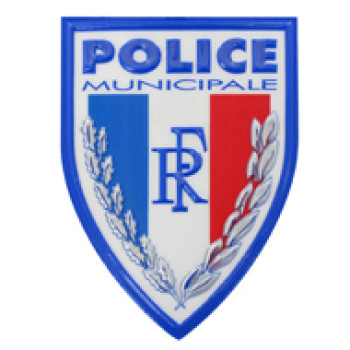 Ecusson manche police municipale 