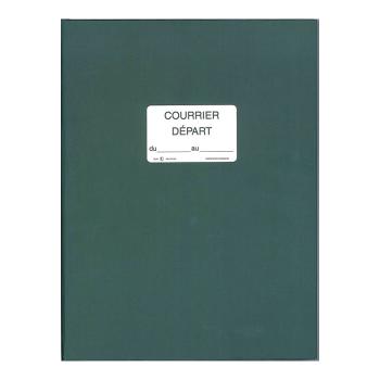 Registre courrier depart 160p