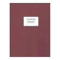 Registre courrier arrivee 160p
