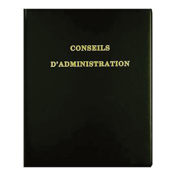 Reliure conseil administration