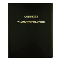 Reliure conseil administration