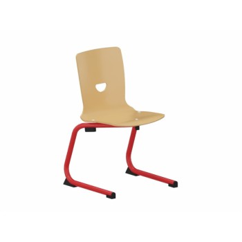 Chaise monocoque pietement epoxy T1