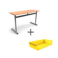 Table monoplace 70x50cm T6