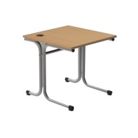 Table informatique 80x80x71 cm