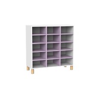 Meuble à 15 casiers bois