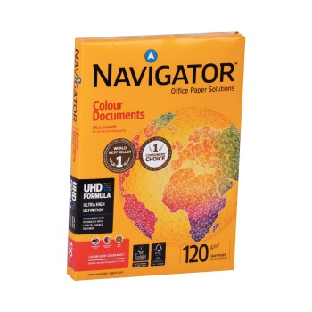 Papier A4 blanc 120g NAVIGATOR - 250F