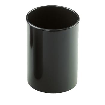 Pot a crayons recycle noir