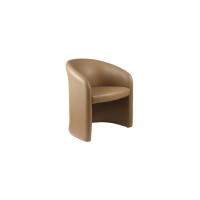 Canapé 1 place Majic vinyle noir