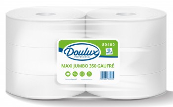 Rouleaux papier hygienique maxi 2 plis - gaufré - 350M