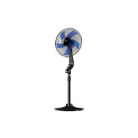 Ventilateur sur pied TAURUS Noir/Bleu 40cm avec télécommande