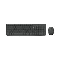 Ensemble Clavier + Souris sans fil gris 