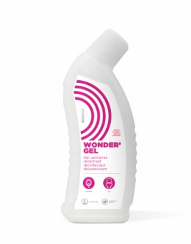 Gel sanitaire détartrant désinfectant désodorisant WONDER GEL - 750 ml