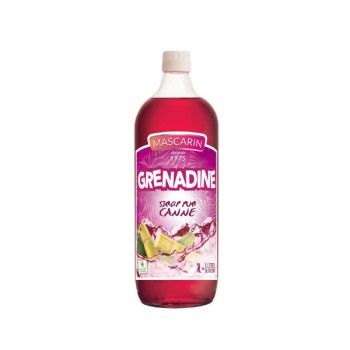 Pack de 6 bouteilles MASCARIN Sirop de Grenadine - 1L