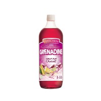 Pack de 6 bouteilles MASCARIN Sirop de Grenadine - 1L