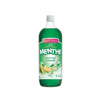 Pack de 6 bouteilles MASCARIN Sirop de Menthe - 1L