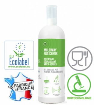 Nettoyant dégraissant sol multiway ecolabel - 1L