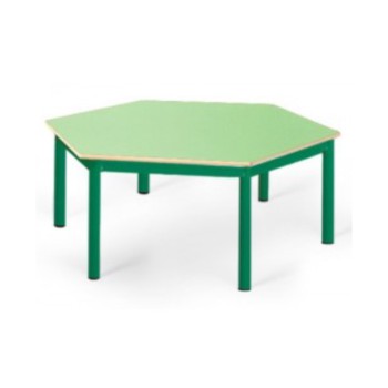Table hexagonale D90cm - T1