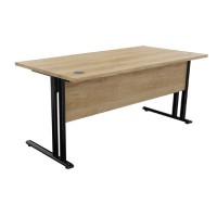 Bureau avec voile de fond - L160 x P 80 cm -Essentiel