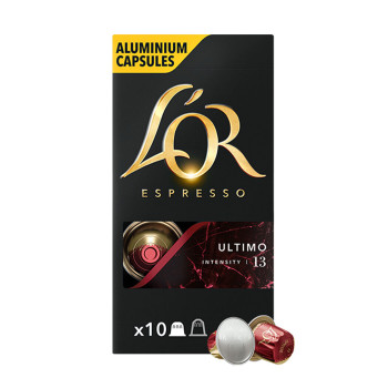 Paquet de 10 Capsules Nespresso® Café L'OR Ultimo