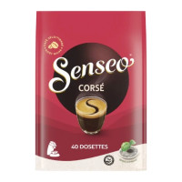 Paquet de 40 Dosettes café en Dosettes SENSEO® Corsé