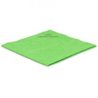  lavettes microfibres non tissees vertes 40x38cm