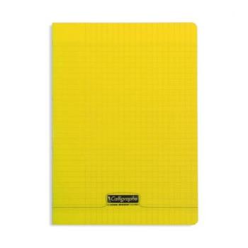 Cahier polypro A4 grands carreaux - 96p