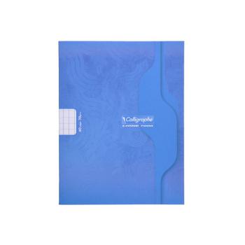 Cahier piqure 17x22 cm - 96P - petits carreaux
