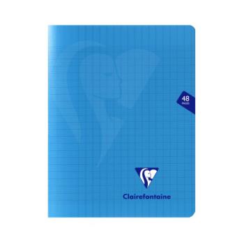 Cahier polypro 17x22 grand carreaux - 48P
