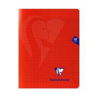Cahier polypro 17x22 grand carreaux - 48P