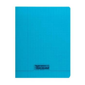 Cahier polypro 17x22 grand carreaux - 96P