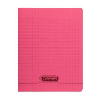 Cahier polypro 17x22 grand carreaux - 96P