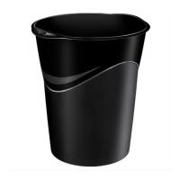 Corbeille a papier pleine 15l noire