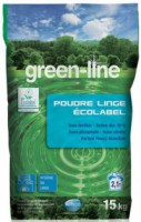 Lessive poudre extra concentrée tous textiles green line poudre linge 15 kg