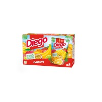 4 packs de 8 briques de jus Diego Pocket exotique (32 x 20cl)