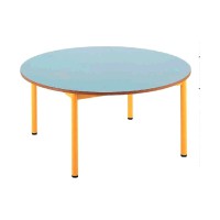 Table maternelle ronde D120cm - T1