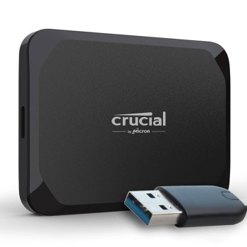 Disque dur externe SSD format 2.5 - 1To - USB 3.1 Type-C : Crucial X6 ou équivalent