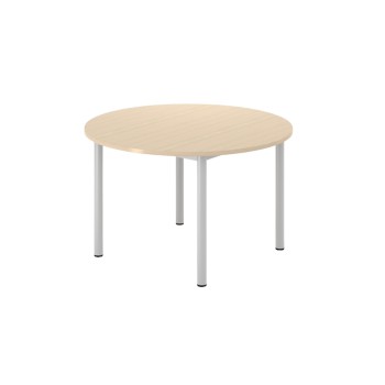 Table OPTIMA Ronde chêne D120 cm