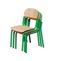Chaise assise et dossier hêtre vernis naturel T1