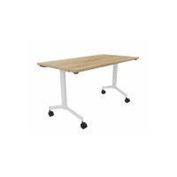 Table droite abattante sur roulettes Eureka - L160 x P80 cm 