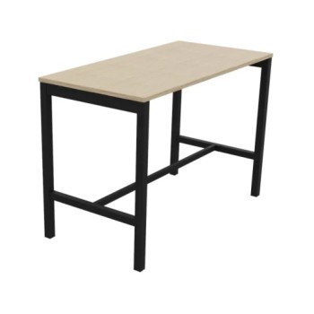 Table Astrolite haute rectangle - 6/8 personnes - H105 cm - P80 cm